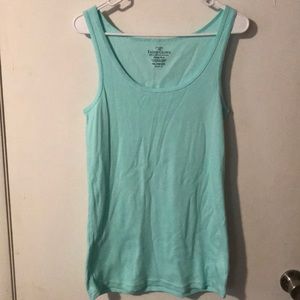 Faded glory mint tank top